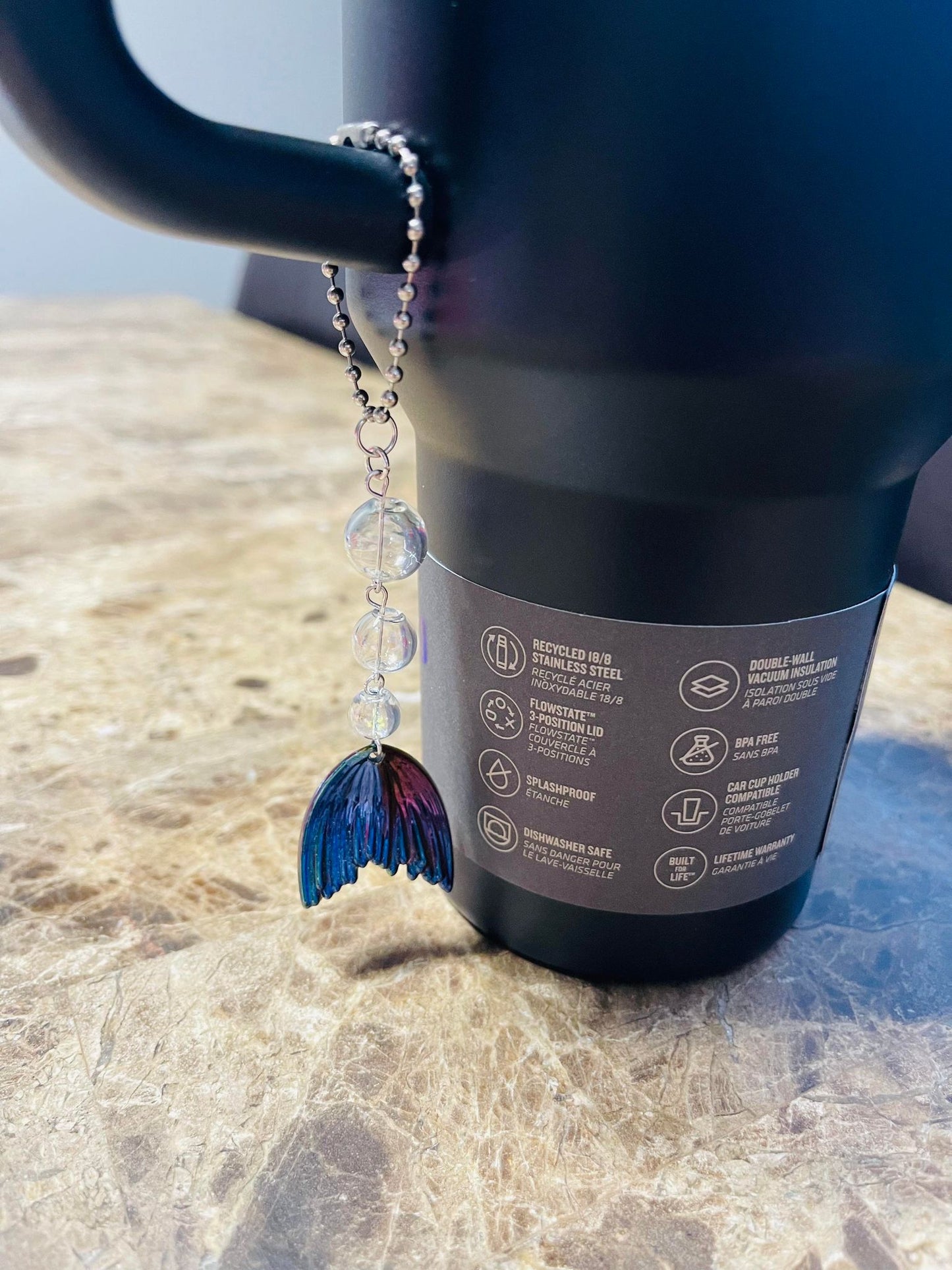 Mermaid Tail Handle Charm