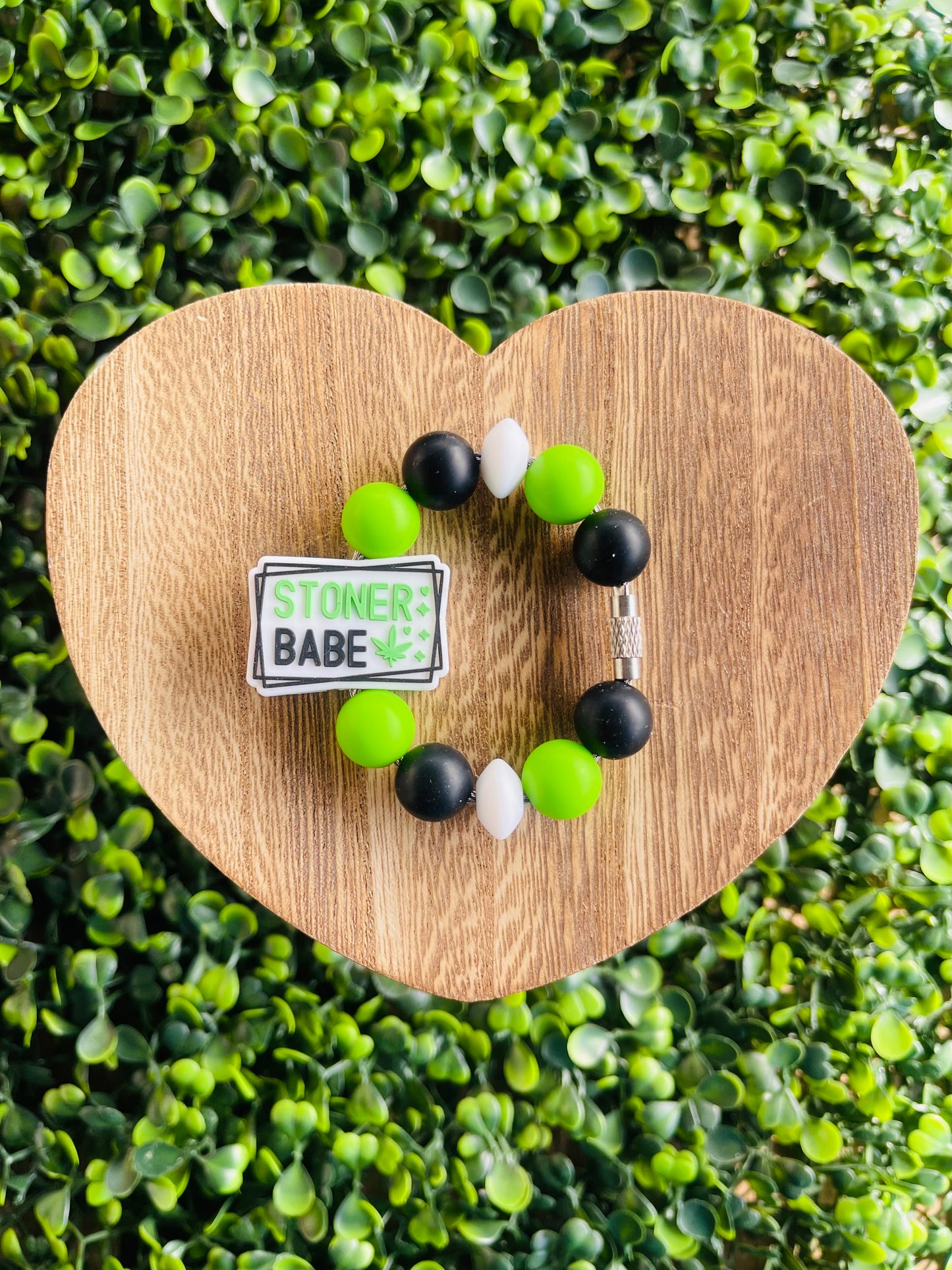 Stoner babe handle charm