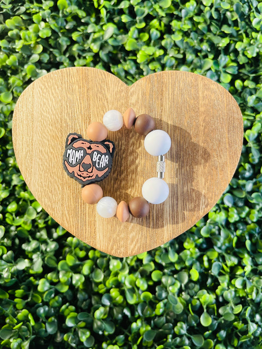 Mama bear handle charm