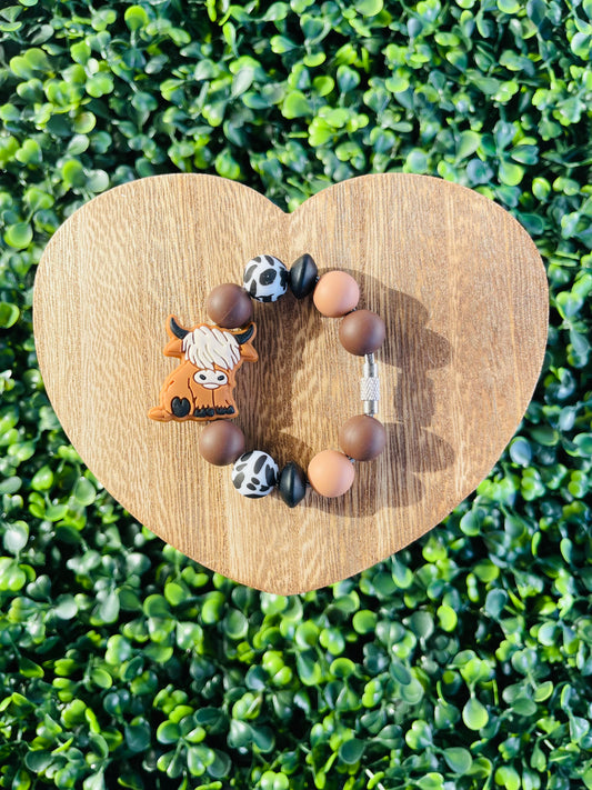 Cow handle charm