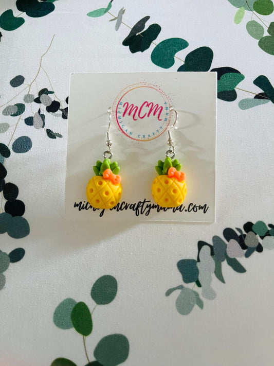 Happy Pineapple Earrings