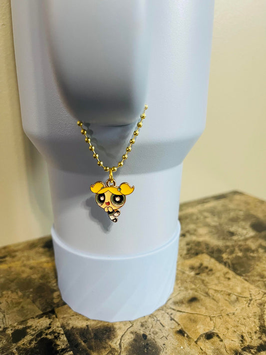 Blue Girl charm