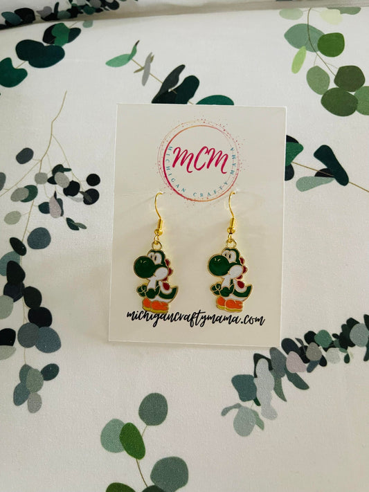 Green Guy Earrings