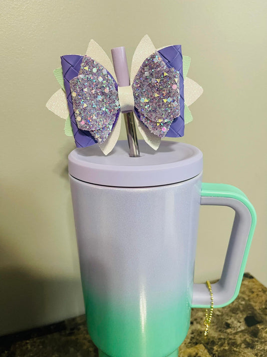 Sparking Purple Bow