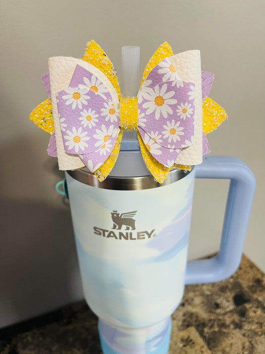 Spring Daisy Bow