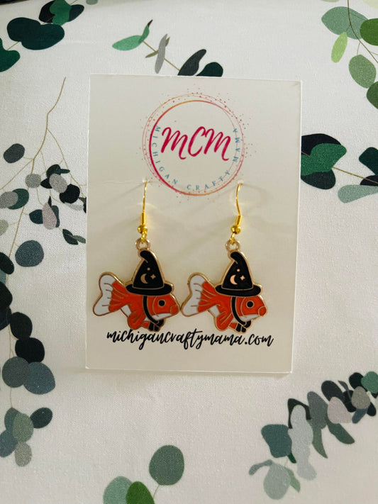 Magic Goldfish Earrings