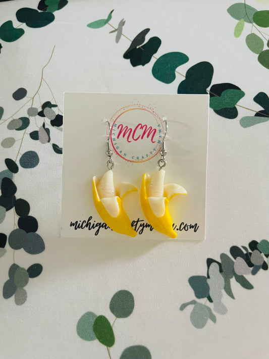 Banana Earrings