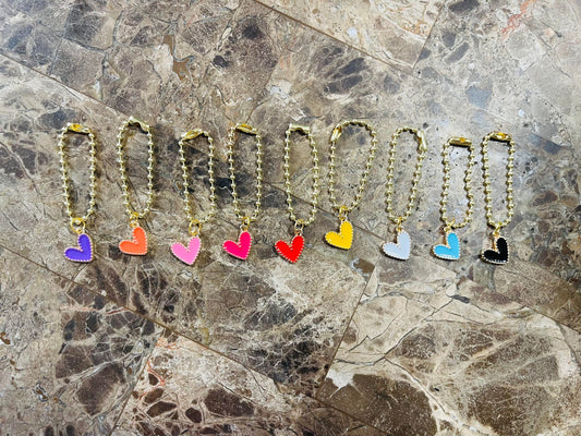 Heart Handle Charm