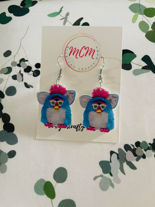 90's Furby Earrings
