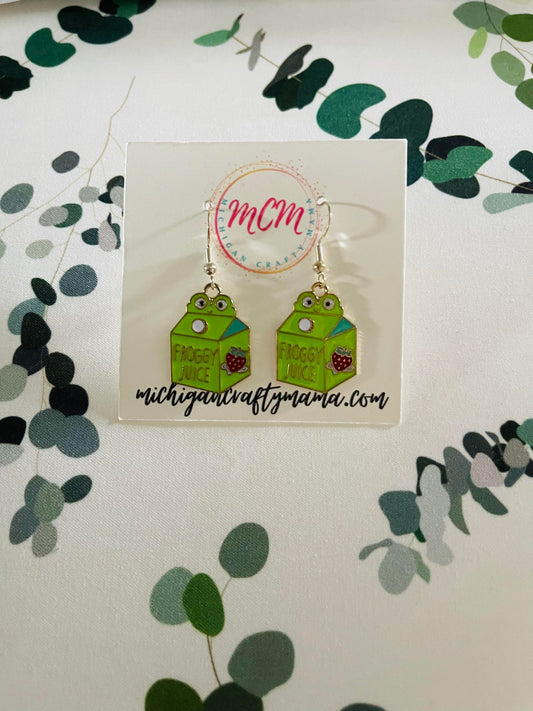 Froggy Juice Earrings