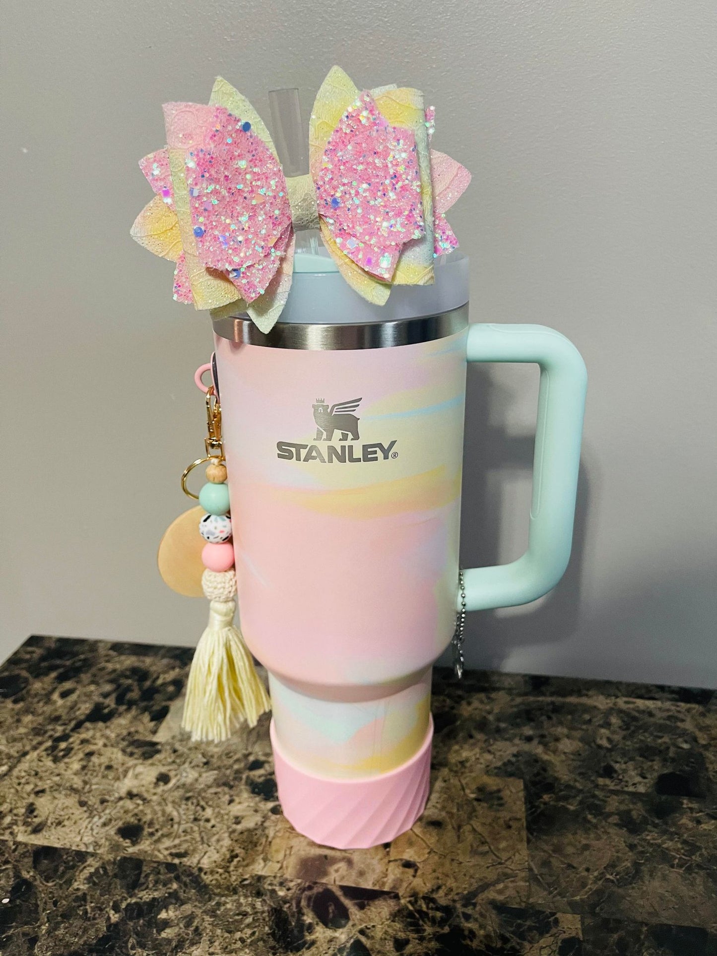 Lacey Pink Bow
