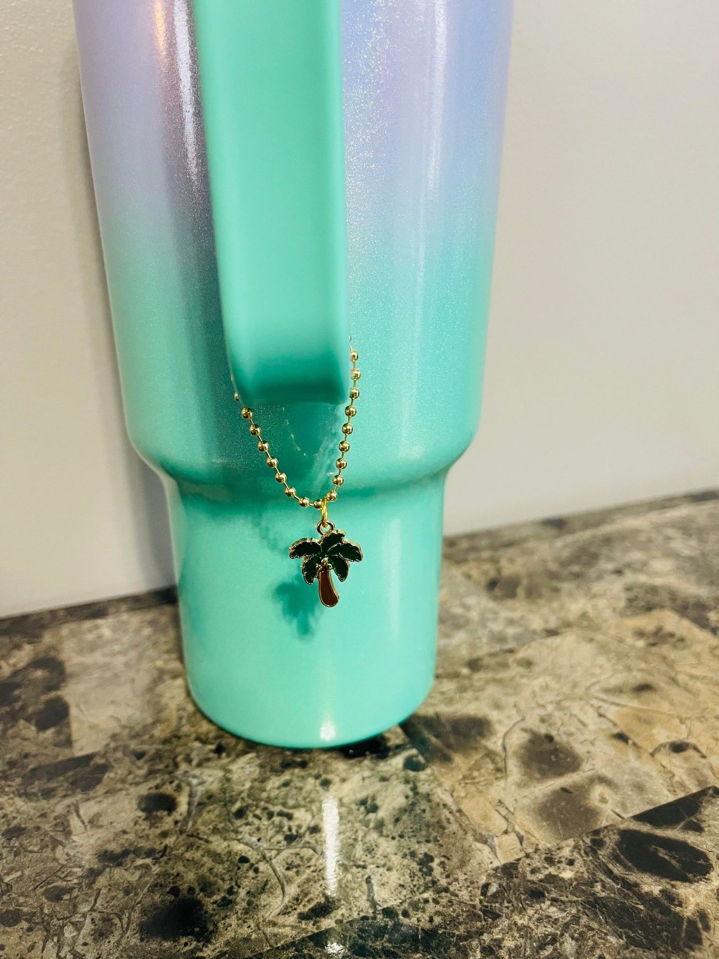 Palm Tree Handle Charm