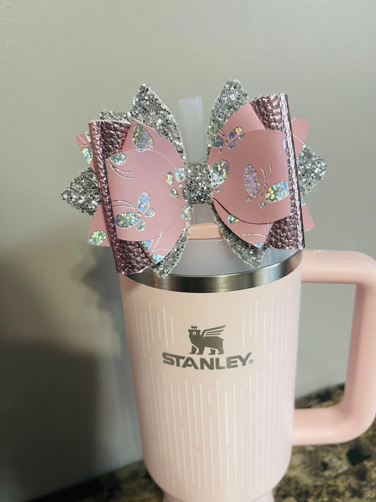 Sparkly Butterfly Bow