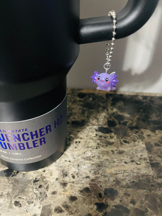 Axolotl Handle Charm