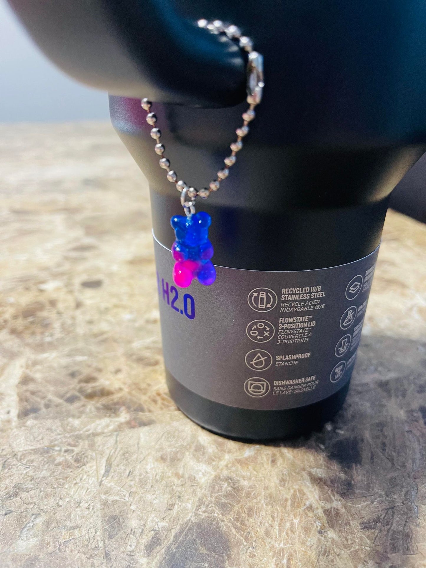 Gummy Bear Handle Charm