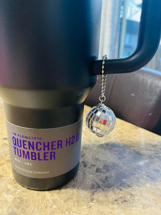 Disco Ball Handle Charm