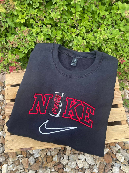 Coke Zero Swoosh Embroidered Sweatshirt