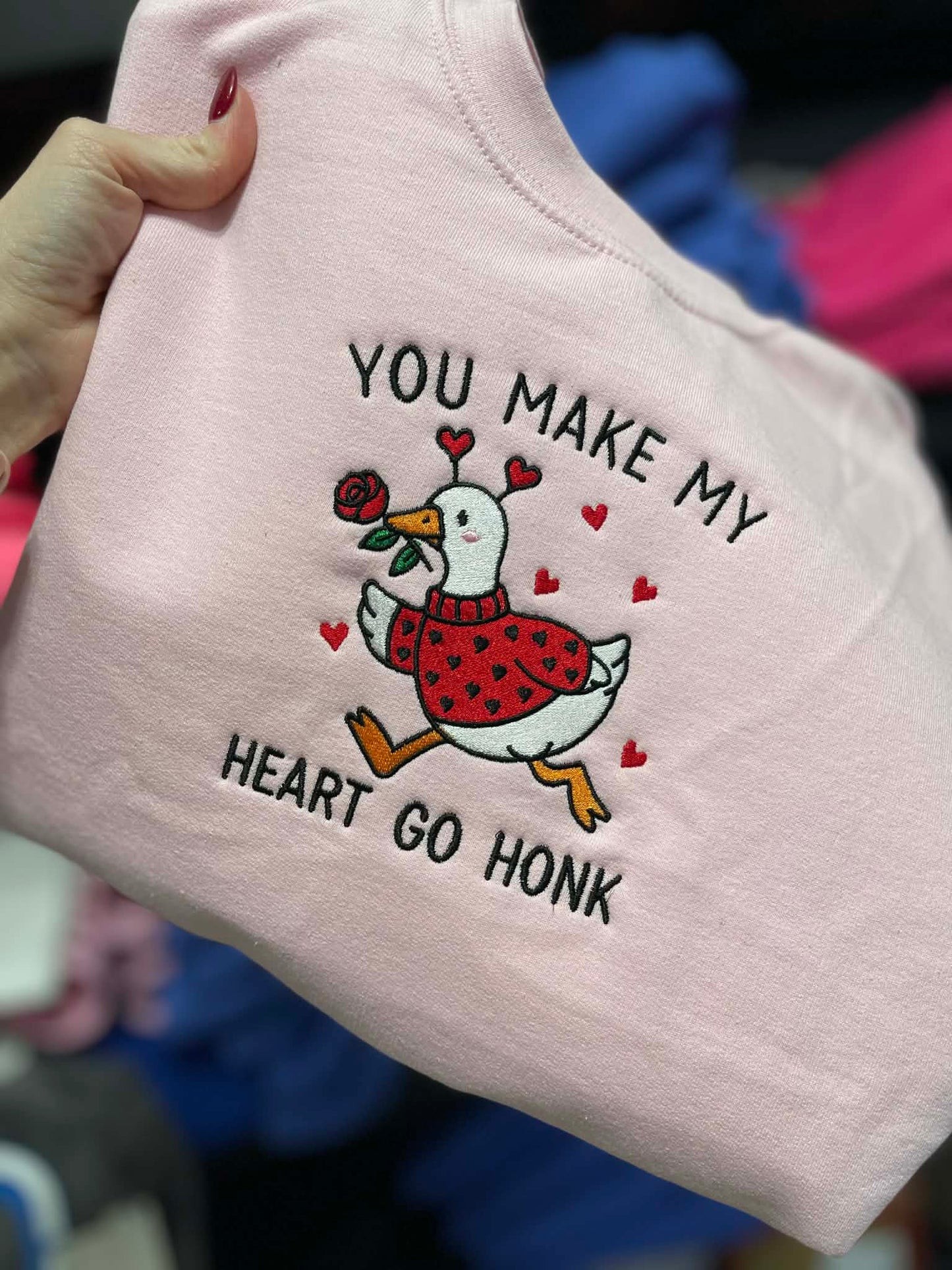 Heart Go Honk Goose