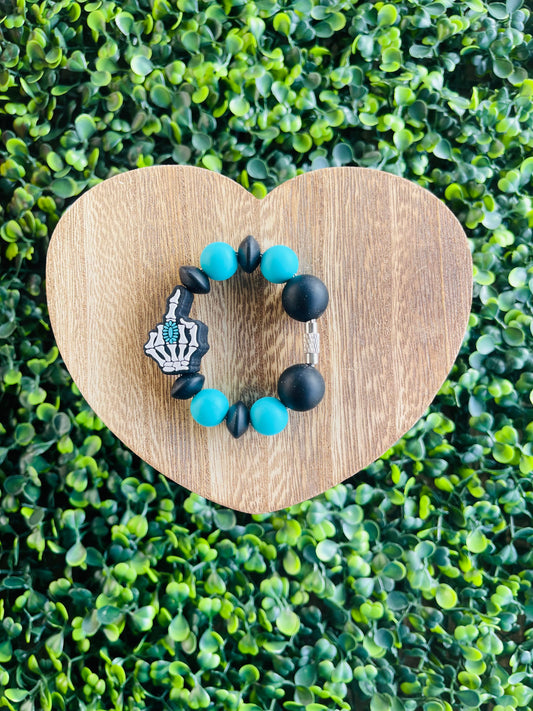 FU country gem handle charm