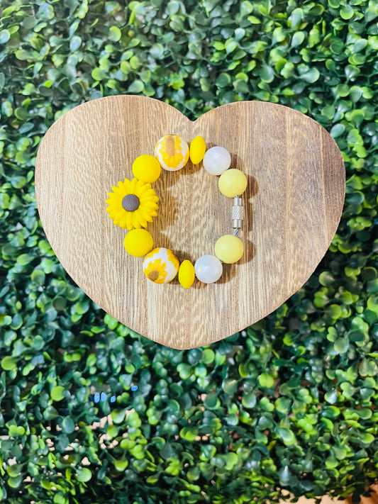 Sunflower handle Charm