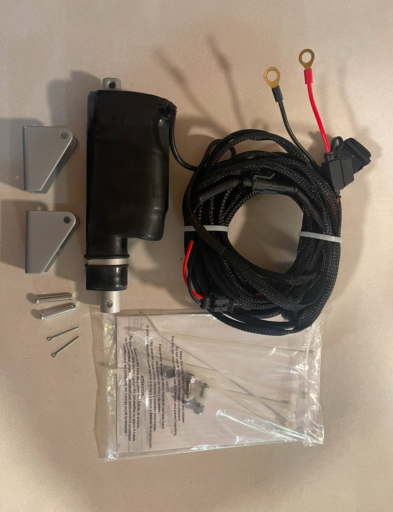 Universal Snow Blower Actuator Electric Chute Control Kit