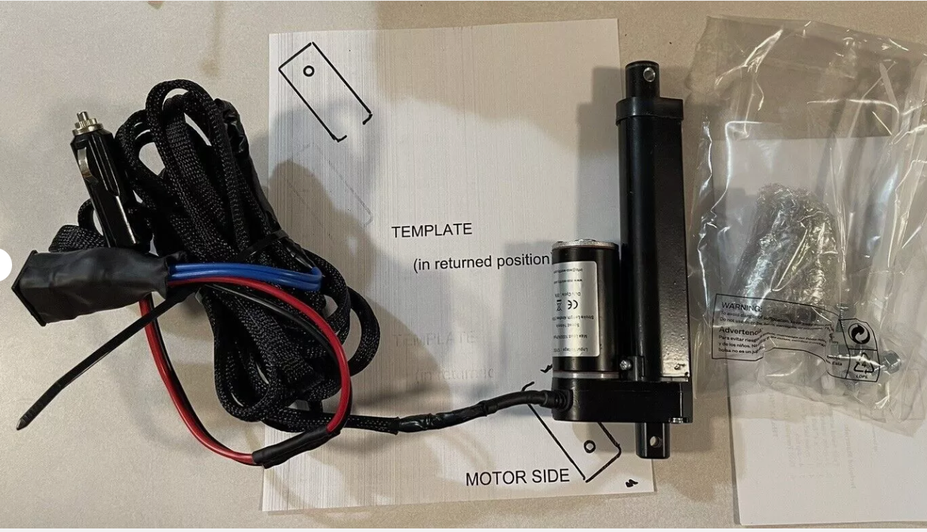 Universal Snow Blower Actuator Electric Chute Control Kit