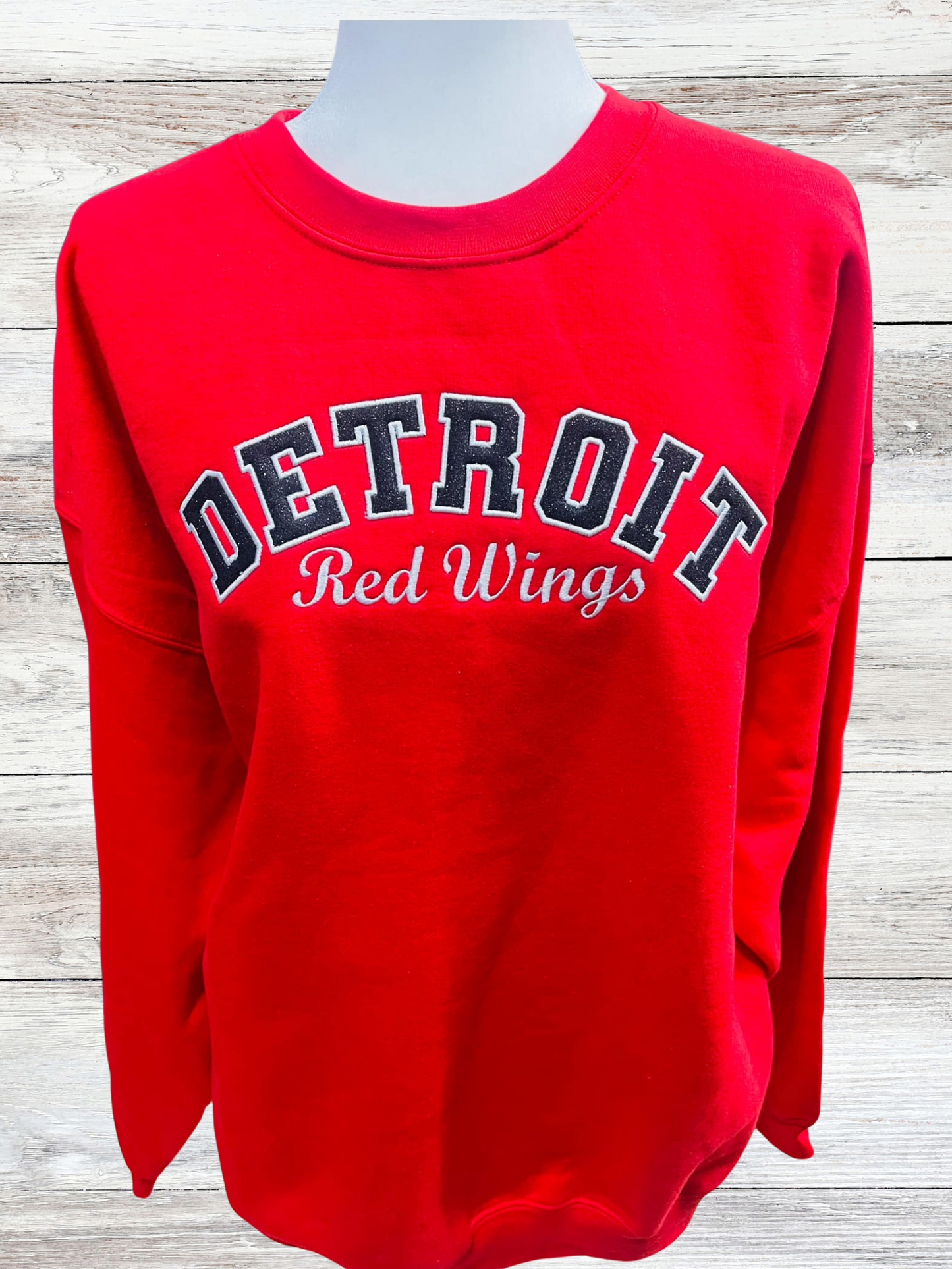 Detroit Wings Embroidered