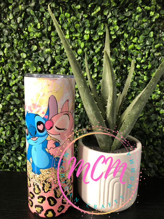 Cute Blue and Pink Monster
