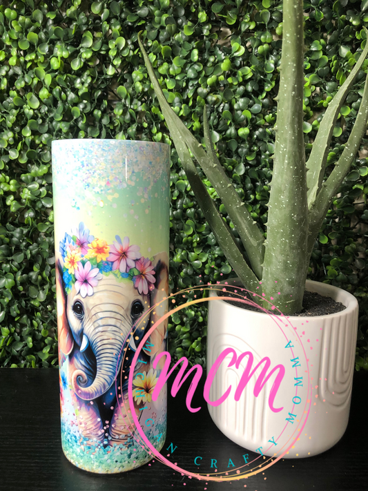 Floral Elephants